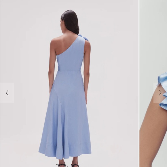 Aje Adelia Midi Ruffle Dress - Picture 5 of 7